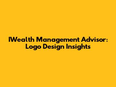 IWealth Management Advisor: Logo Design Insights