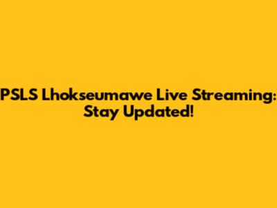 PSLS Lhokseumawe Live Streaming: Stay Updated!